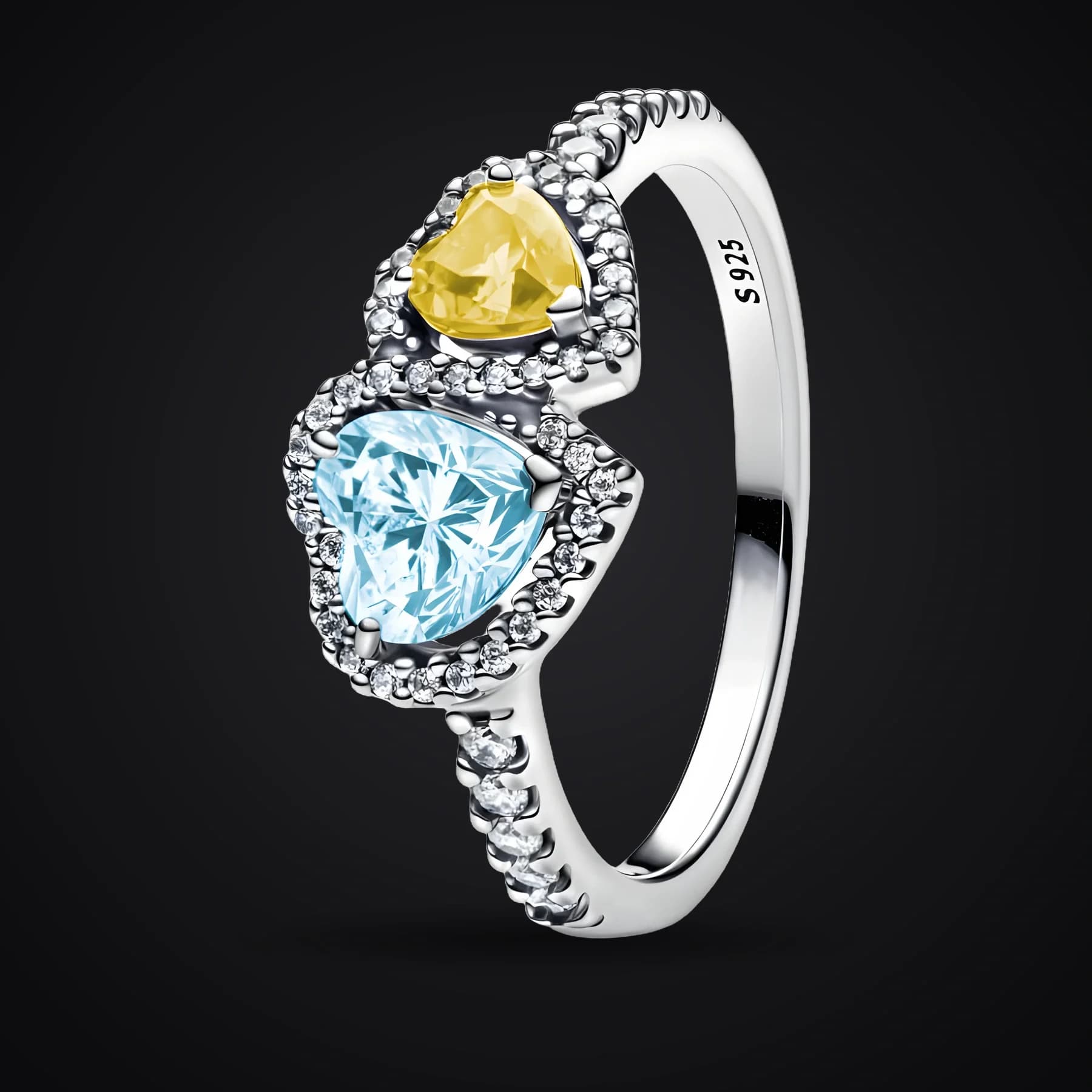 Harmony of Light ring on a dark background
