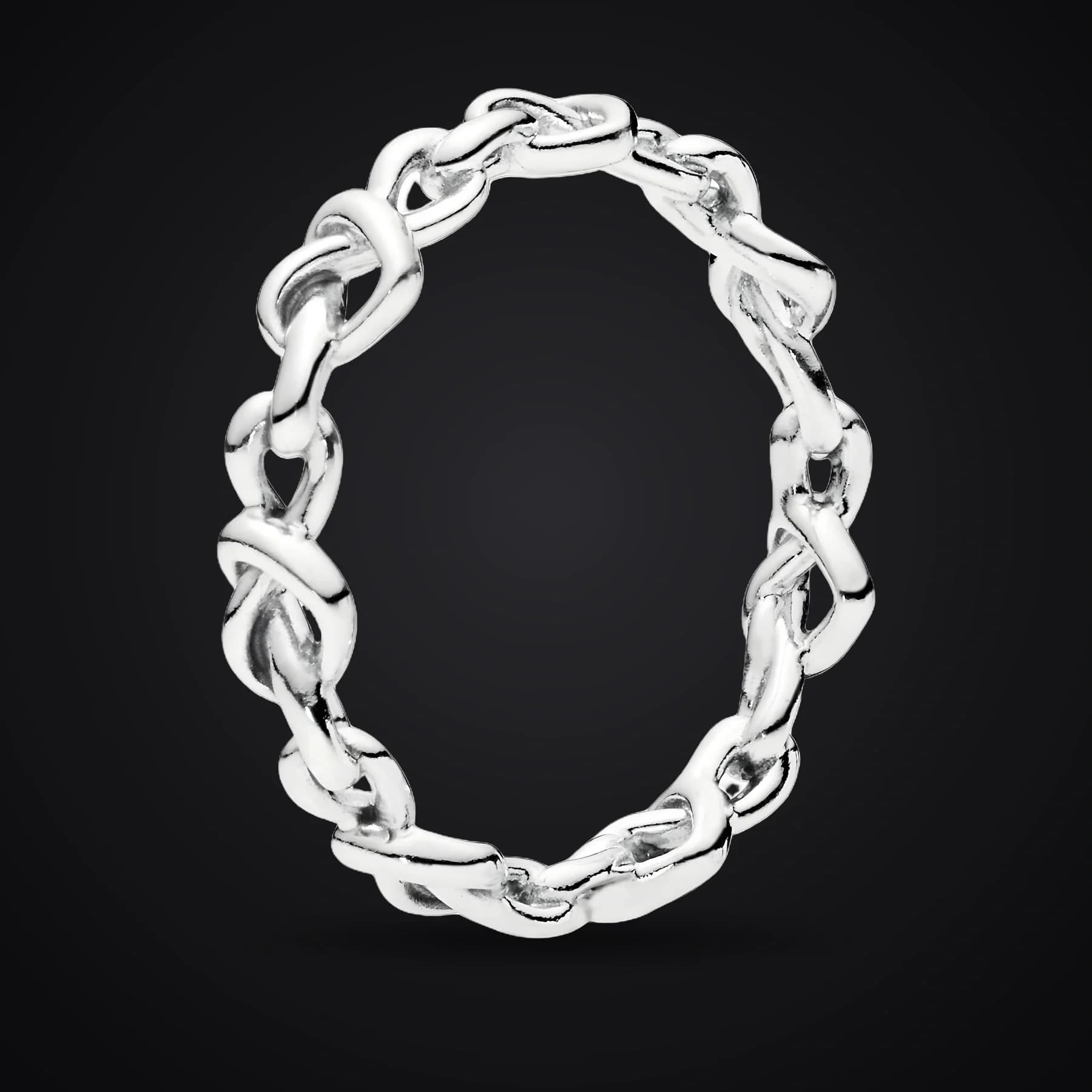 Bonds of Love ring on a dark background